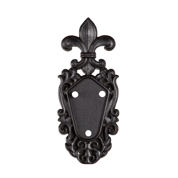 Evergreen Fleur de Lis Decorative Mounting Plate