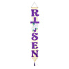 Evergreen Risen Easter Door Banner