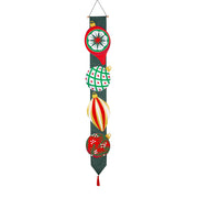 Evergreen Deck the Halls Door Banner