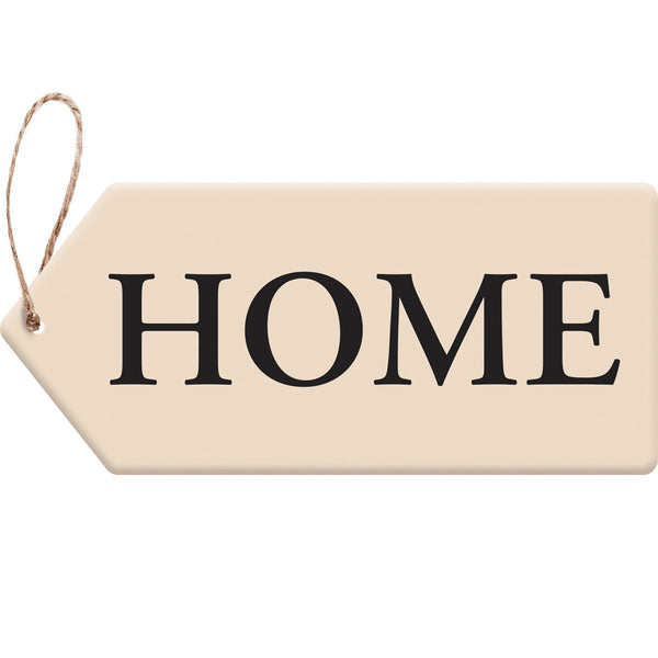 Evergreen Perfectly Paired Door Tag - Home