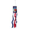 Evergreen Red White & Blue Blessed Patriotic Windsock 40"