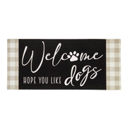 Evergreen Dogs and Check Sassafras Switch Mat