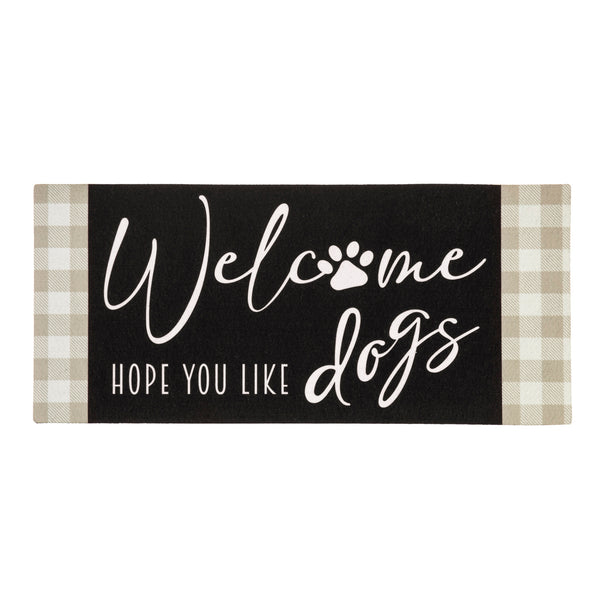 Evergreen Dogs and Check Sassafras Switch Mat