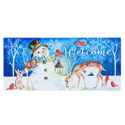 Evergreen Sweet Snowman and Friends Switch Mat