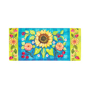 Evergreen Sassafras Switch Mat - Folk Sunflower