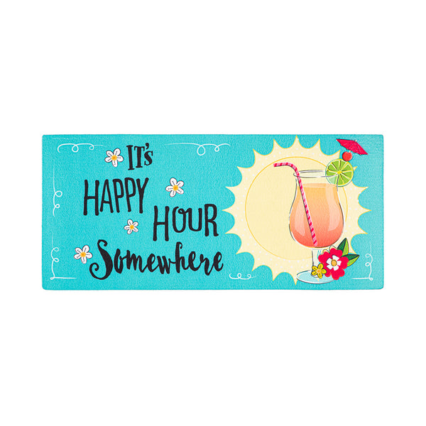 Evergreen It's Happy Hour Somewhere Sassafras Switch Mat
