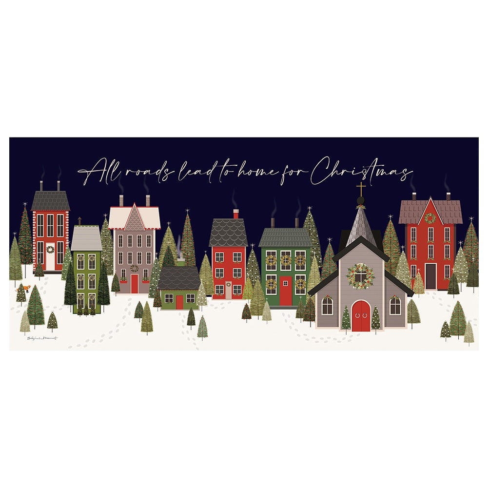 Evergreen Sassafras Switch Mat - Christmas Town