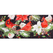 Evergreen Sassafras Switch Mat - Joyful Cardinal Winter Visit