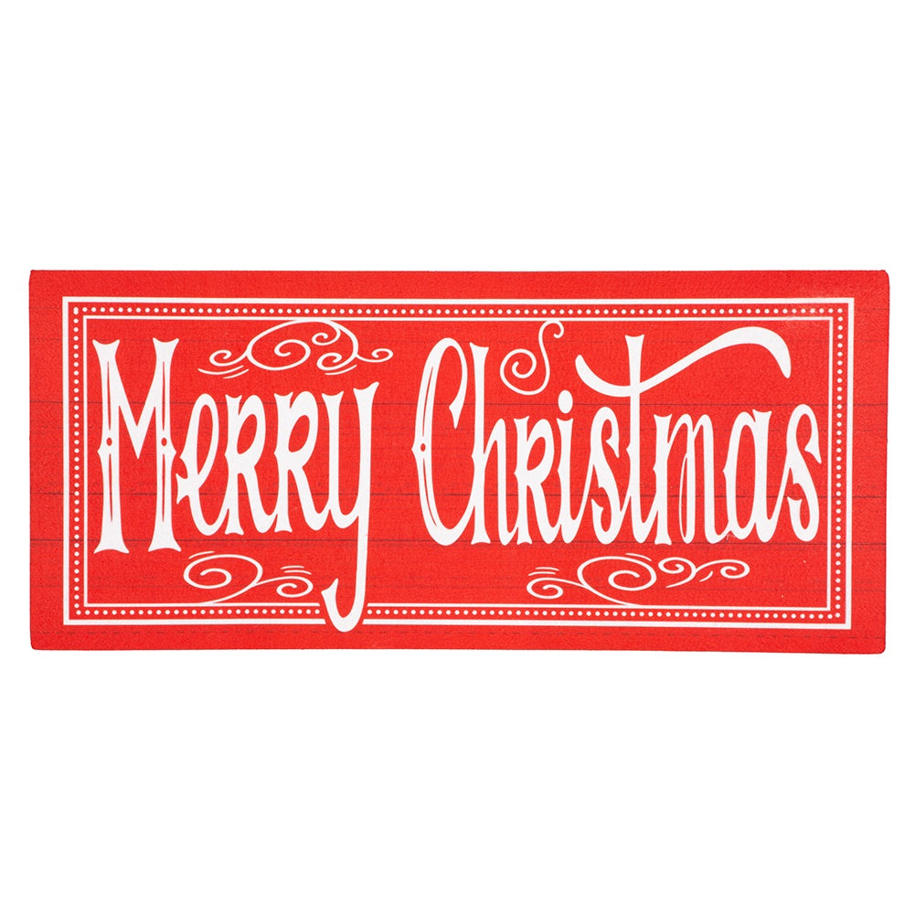 Evergreen Quaint Merry Christmas Sassafras Switch Mat