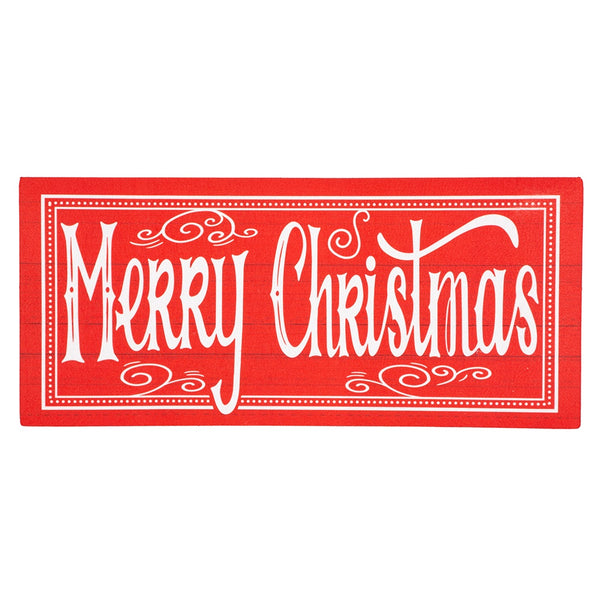 Evergreen Quaint Merry Christmas Sassafras Switch Mat