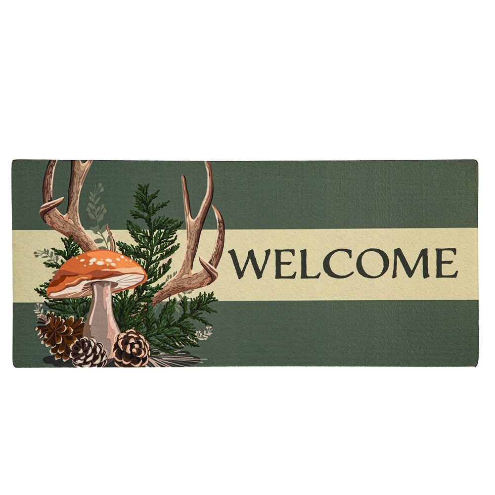 Evergreen Winter Woodland Welcome Sassafras Switch Mat