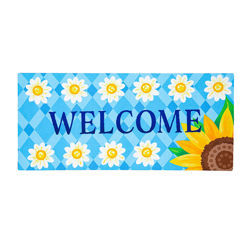 Evergreen Bless Our Home Sunflowers Sassafras Switch Mat