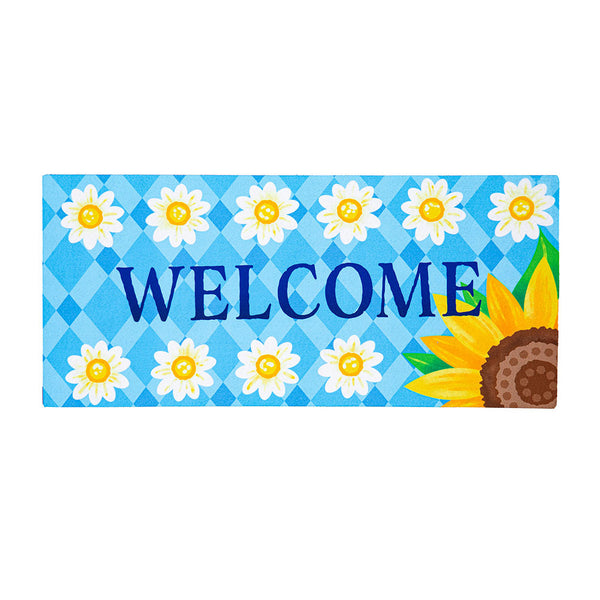 Evergreen Bless Our Home Sunflowers Sassafras Switch Mat