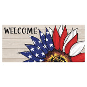 Evergreen Patriotic Sunflower Sassafras Switch Mat