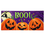 Evergreen Jack O'Lantern Pumpkin Boo Sassafras Switch Mat