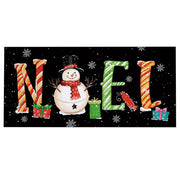 Evergreen Noel Snowman Sassafras Switch Mat