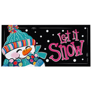 Evergreen Let It Snow-Man Sassafras Switch Mat
