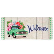 Evergreen Spring Flower Delivery Textured Sassafras Switch Mat