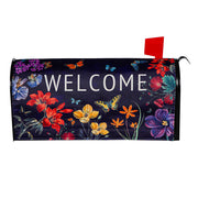 Evergreen Mailbox Cover - Butterfly Garden