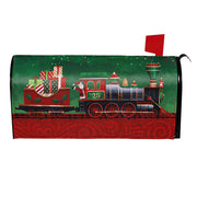 Evergreen North Pole Express Mailbox Cover