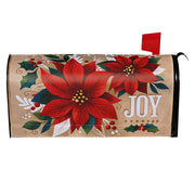 Evergreen Joy Poinsettia Mailbox Cover