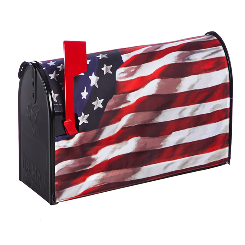 Evergreen America In Motion Patriotic Mailbox Cover