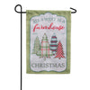 Evergreen Holly Homestead Applique Garden Flag