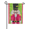 Evergreen  Toy Christmas Nutcracker Applique Garden Flag