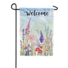 Evergreen Applique Garden Flag - Wildflower Season