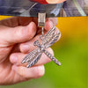 Evergreen Metal Flag Clip - Spring Dragonfly