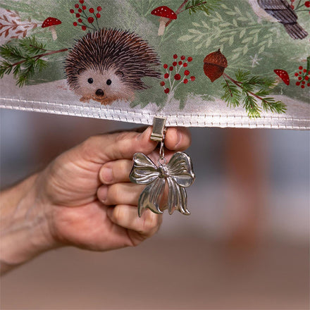 Evergreen Metal Flag Clip - Bow