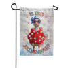 Evergreen Is This Jolly Enough Lustre Garden Flag