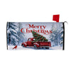 Evergreen Christmas Delivery Mailbox Cover