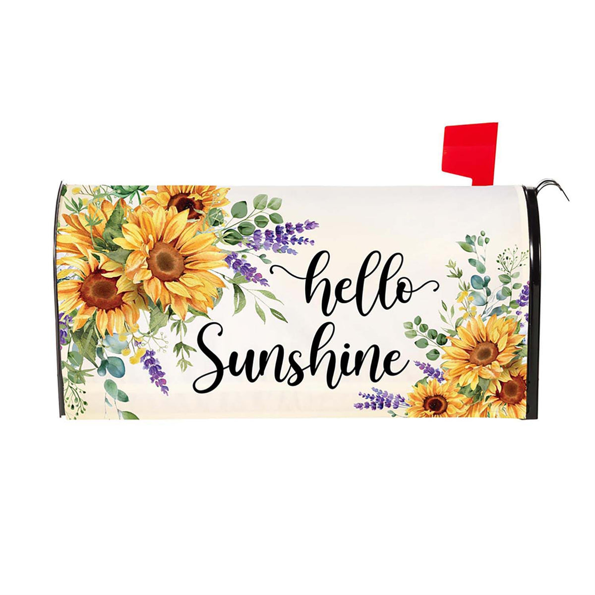 Evergreen Mailbox Cover - Hello Sunshine Sunflower