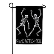 Evergreen Moire Garden Flag - Shake, Rattle & Roll
