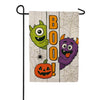 Evergreen Moire Garden Flag - Monsters EEK!