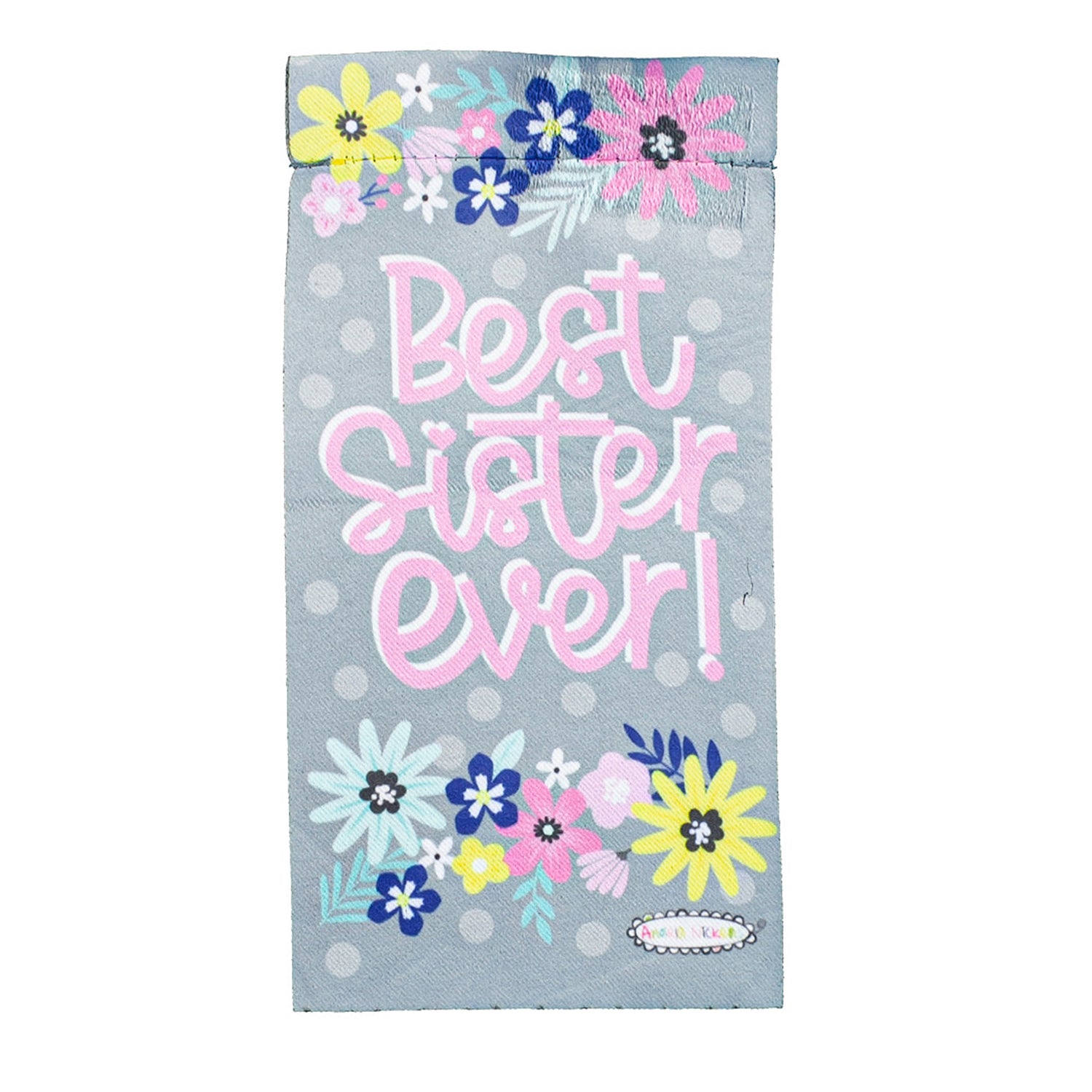 Evergreen Best Mom Ever Mini Flag with Stand