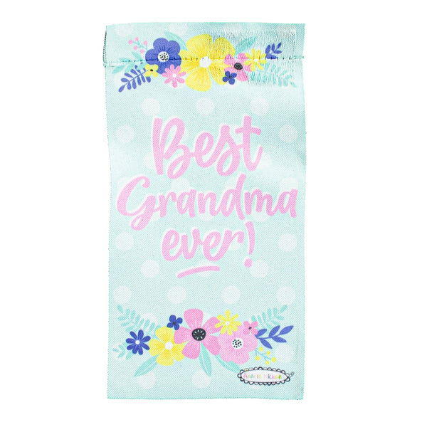 Evergreen Best Mom Ever Mini Flag with Stand