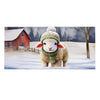 Evergreen Sassafras Switch Mat - Holly Homestead Winter Lamb