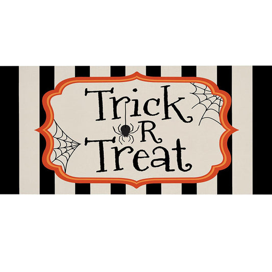 Evergreen Striped Trick or Treat Sassafras Switch Mat