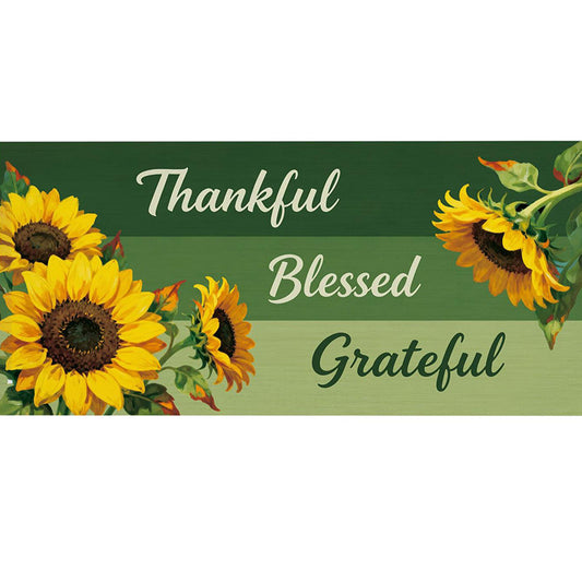 Evergreen Sentimental Sunflowers Sassafras Switch Mat