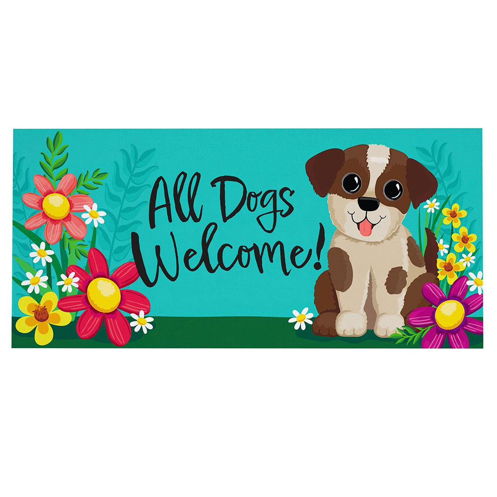 Evergreen Sassafras Switch Mat -All Dogs Welcome