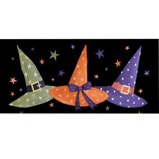 Evergreen Haunted House Witch Hats Sassafras Switch Mat