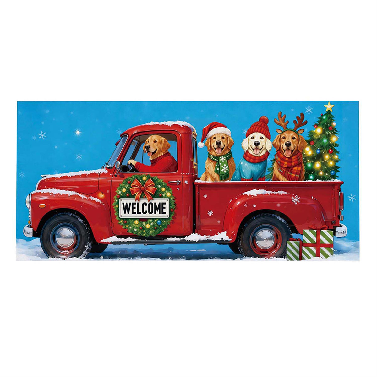 Evergreen Sassafras Switch Mat - Happy Howlidays