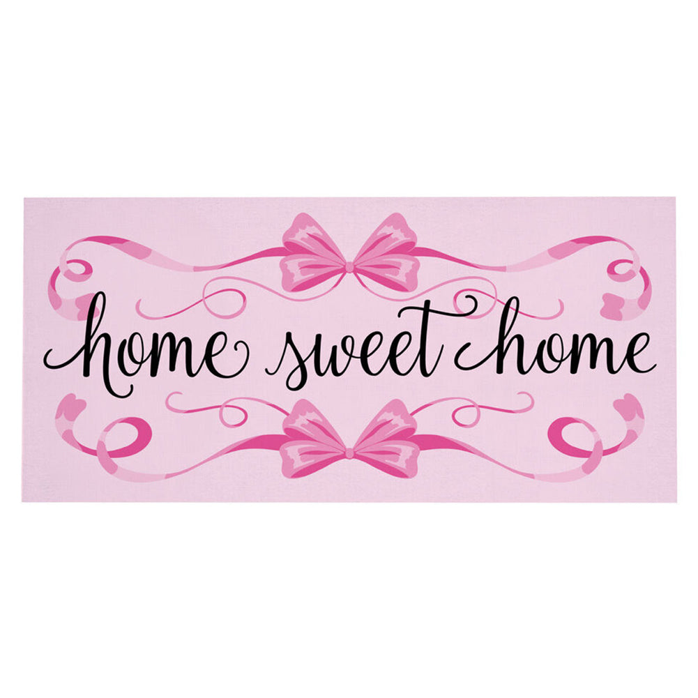 Evergreen Sassafras Switch Mat -Home Sweet Home Pink Ribbon