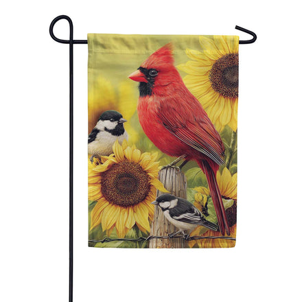 Evergreen Suede 2-Sided Garden Flag - Sunflower Days