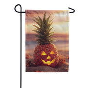 Evergreen Pineapple Jack Garden Flag