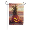 Evergreen Suede 2-Sided Garden Flag - Pineapple Jack