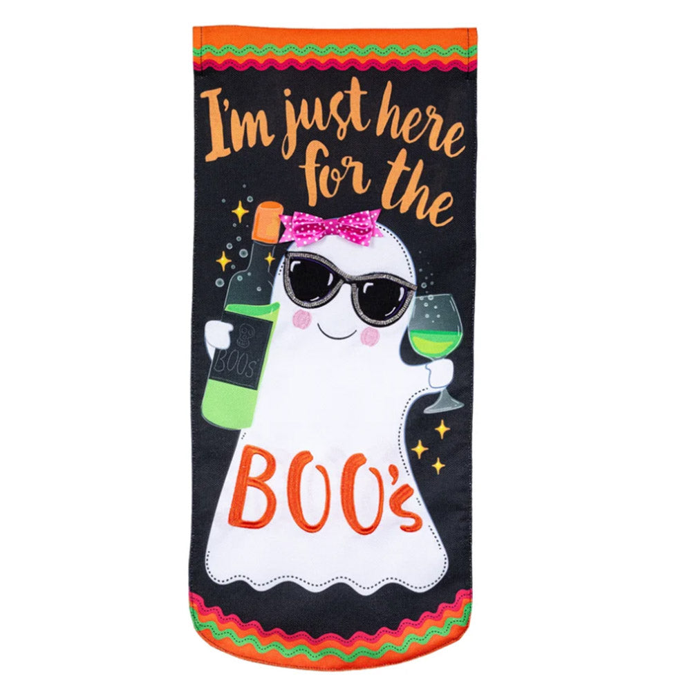 Evergreen Everlasting Impressions Textile Decor - Here For The Boos