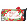 Magnet Works Holly Jolly Poinsettias Mailwrap